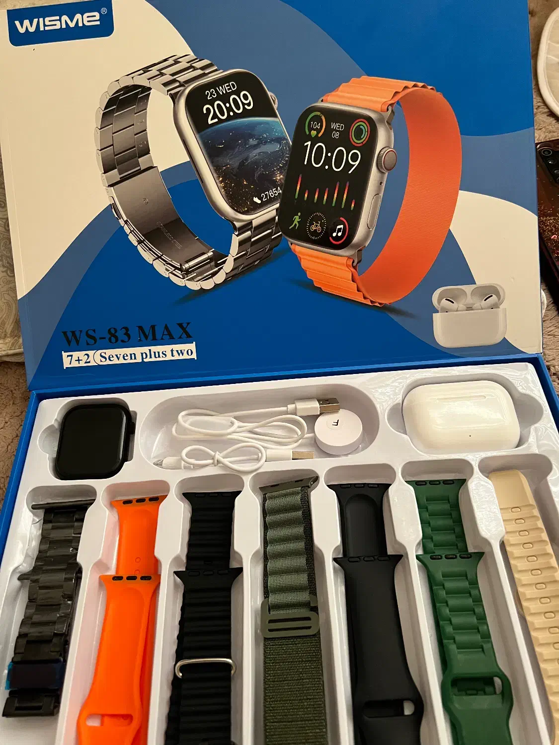 ساعت هوشمند+ایرپاد+۷ بند مختلف|ساعت|قم, سالاریه|دیوار