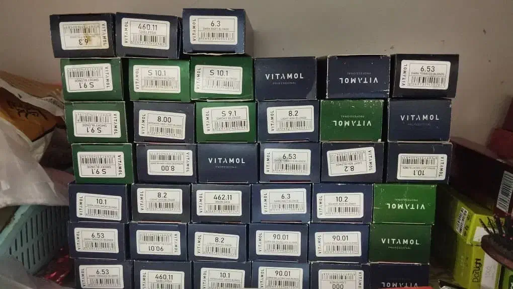 80 تا رنگ بدون آمونیاک خارجی وایرانی زیرقیمت|آرایشی، بهداشتی، درمانی|عسلویه, |دیوار