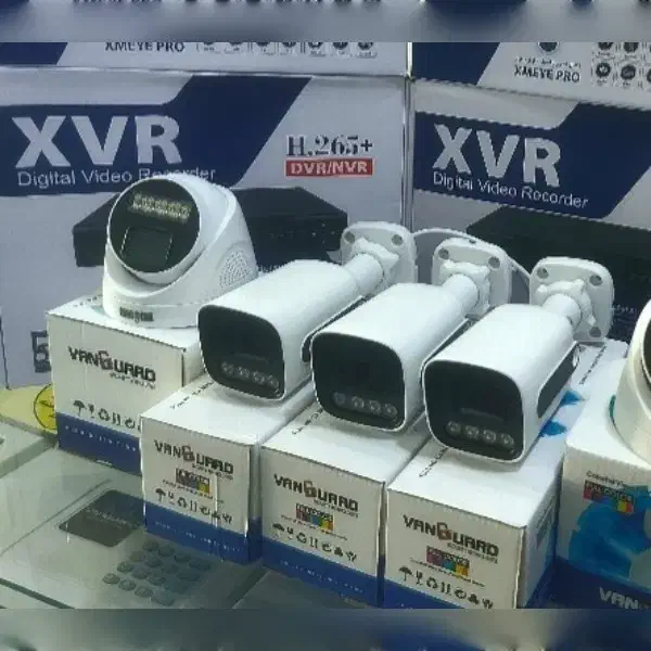 پک ۷ دوربین مداربسته +دستگاه DVR +هارد آدابتور|دوربین مداربسته|اصفهان, پروین|دیوار