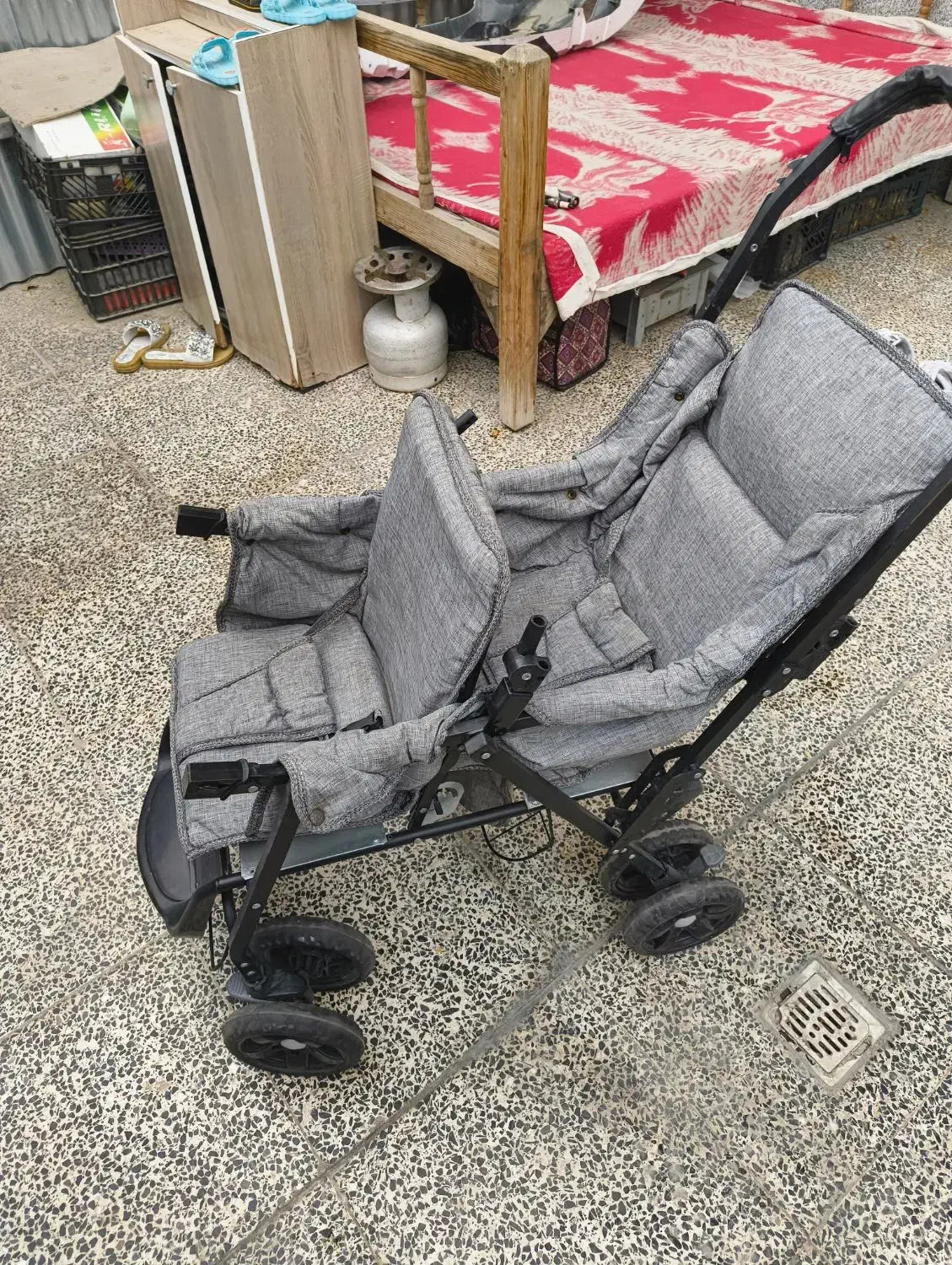 کالسکه دوقلو|کالسکه و لوازم جانبی|خمینیشهر, |دیوار