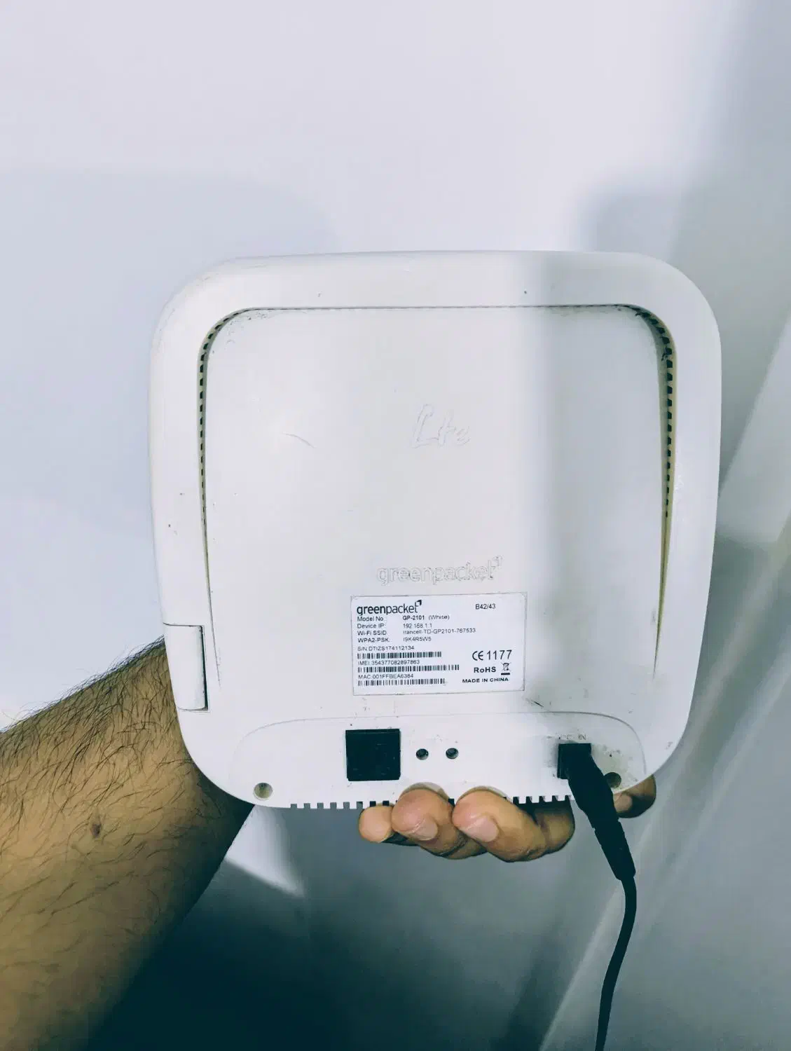 مودم TD-LTE ایرانسل مدل GP-2101|مودم و تجهیزات شبکه|یاسوج, |دیوار