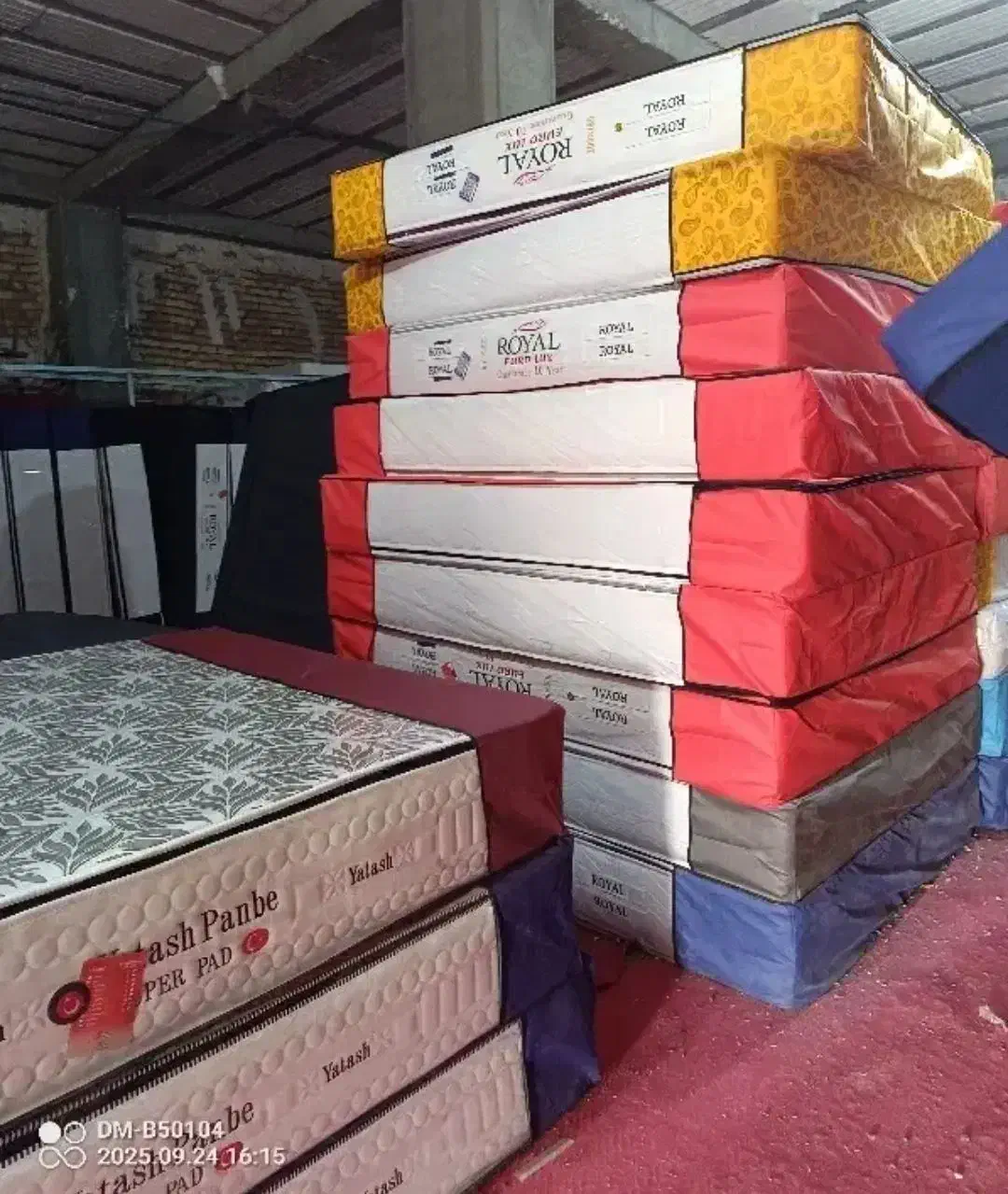 تشک/مدل فرست کلاس/ پاکتی/ کد7329|تشک تختخواب|مشکیندشت, |دیوار