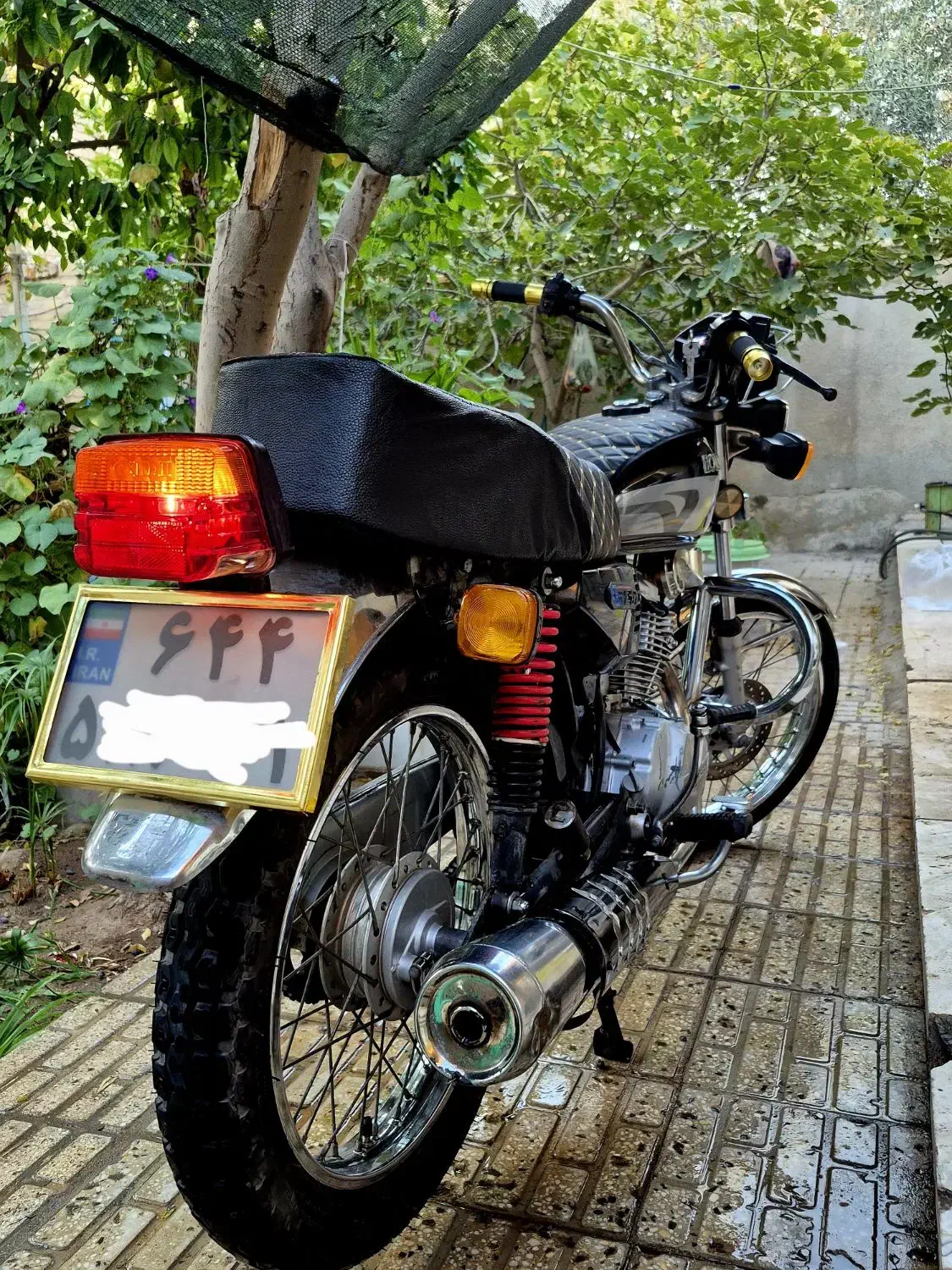 150 cc در حد خشک|موتورسیکلت|یزد, |دیوار