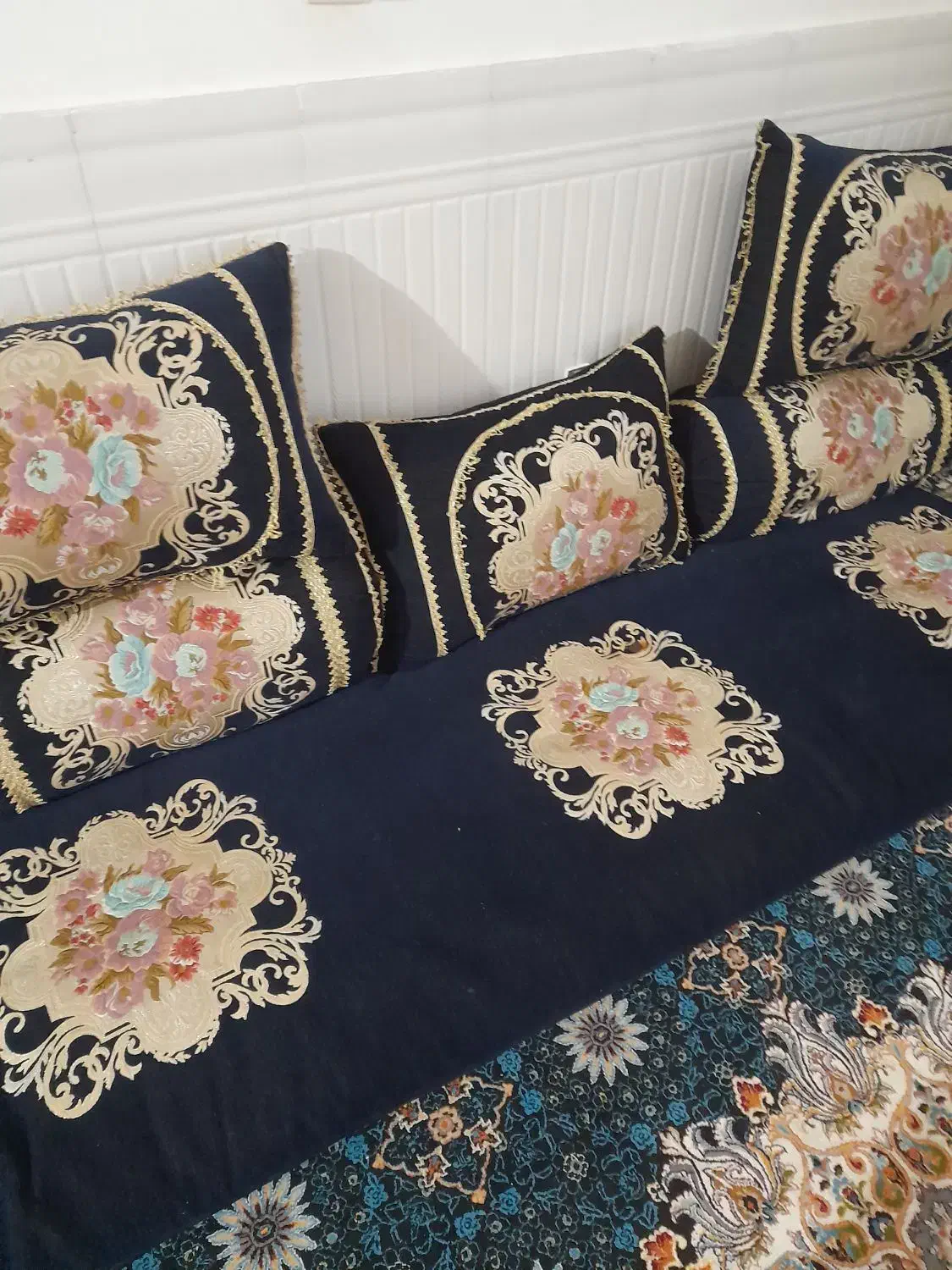 رویه پشتی کناره پرده|پرده، رانر، رومیزی|لردگان, |دیوار