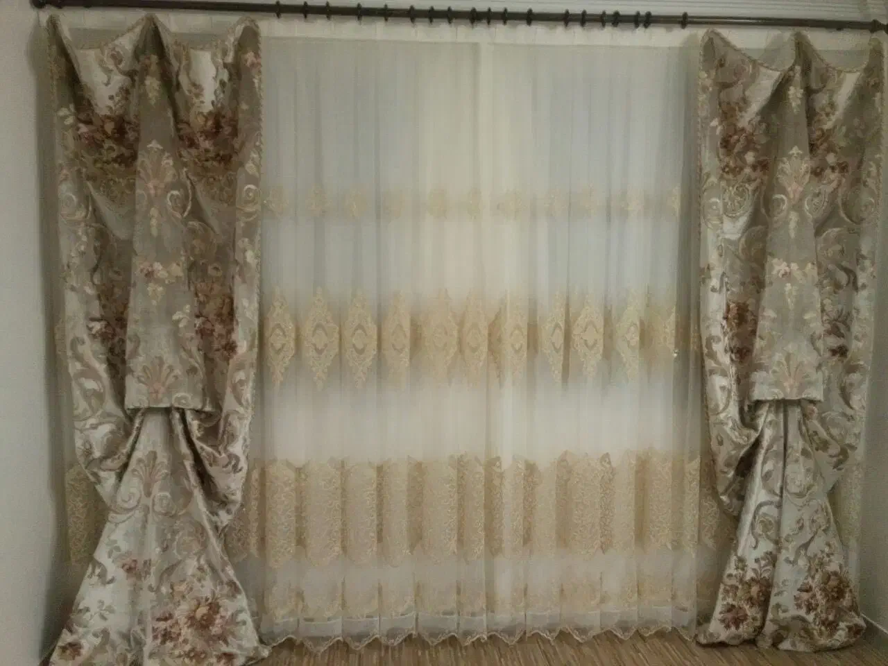 پرده کاملا نو|پرده، رانر، رومیزی|تهران, اباذر|دیوار