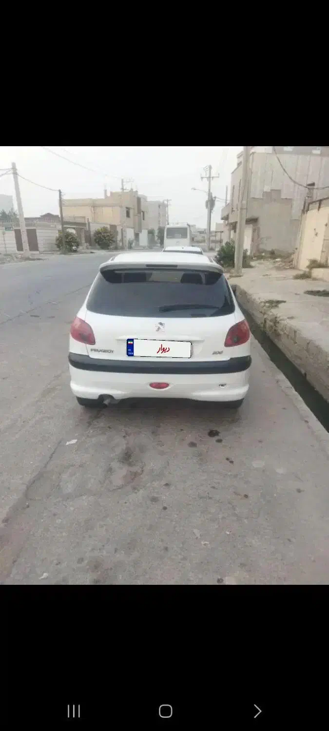 206تیپ 5 موتور تیوفایو|خودرو سواری و وانت|بندر گناوه, |دیوار