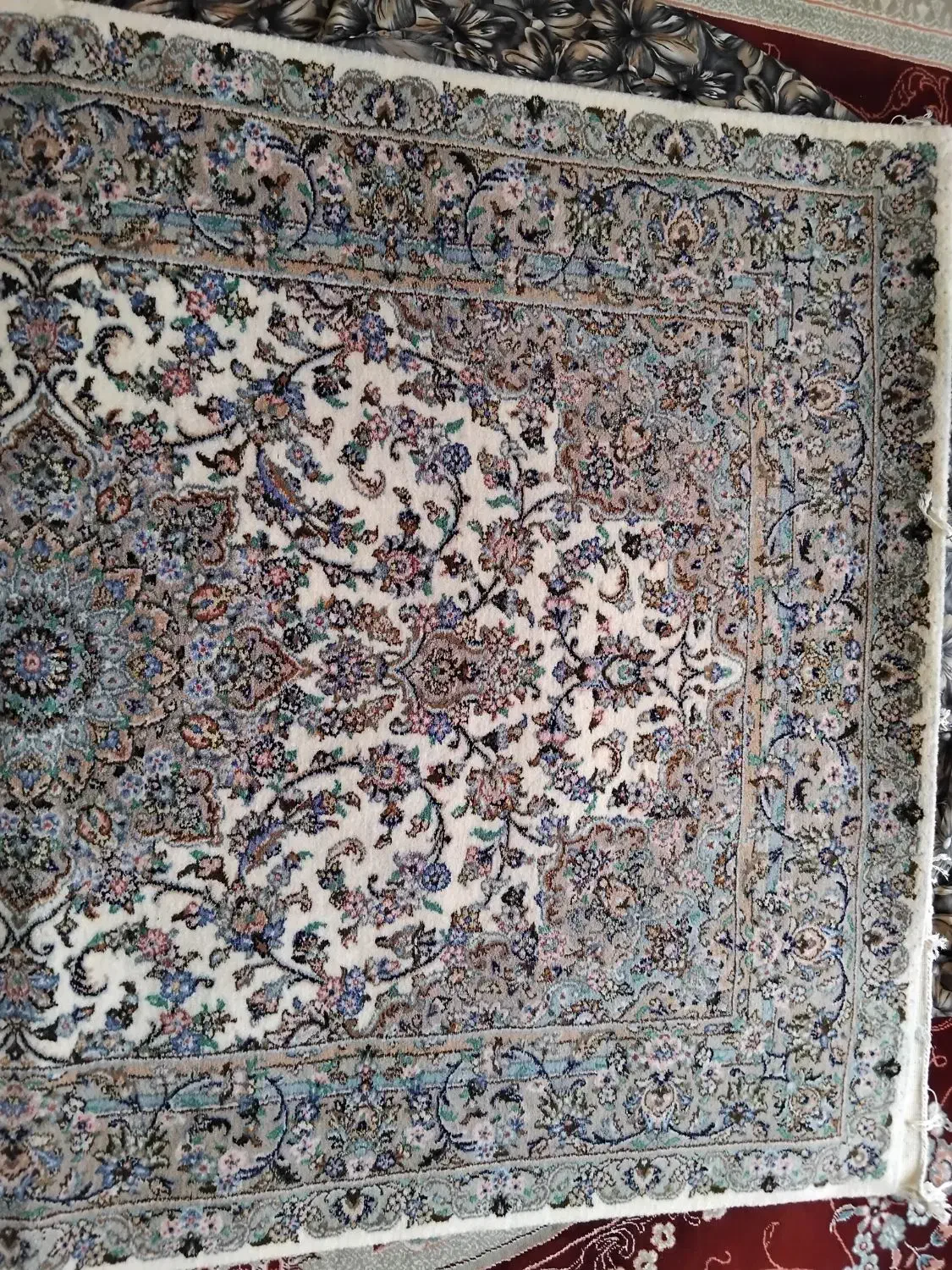 فرش دستباف بافت نو یک تخته|فرش|کاشان, رسالت|دیوار