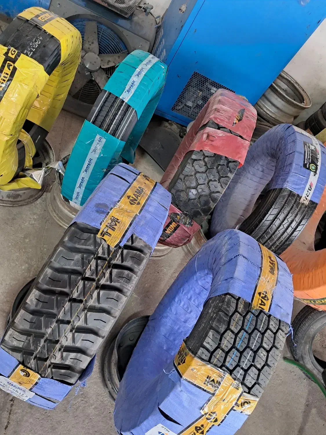 لاستیک به نرخ سامانه..رینگ.خدمات سبک و سنگین|قطعات یدکی و لوازم جانبی|ساری, |دیوار