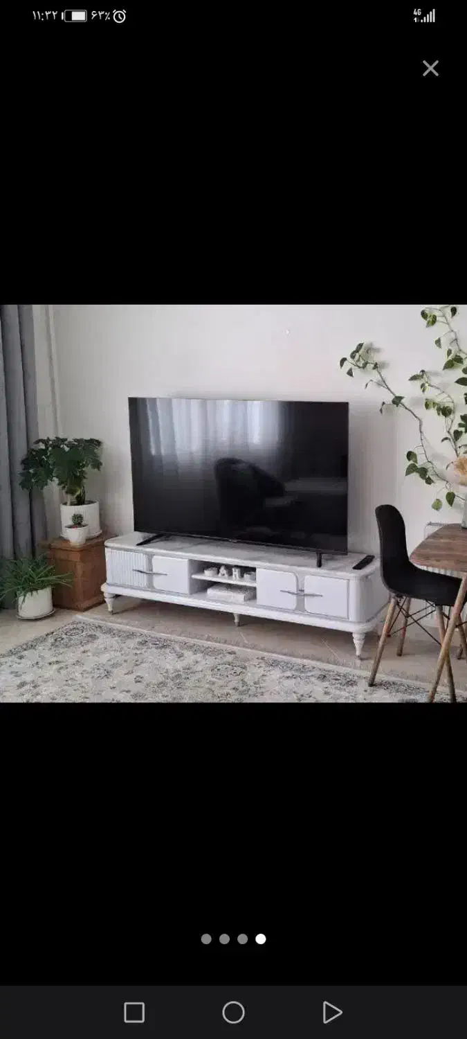 کنسول و میز تلویزیون ست درحد نو|بوفه، ویترین، کنسول|پرند, فاز ۶|دیوار