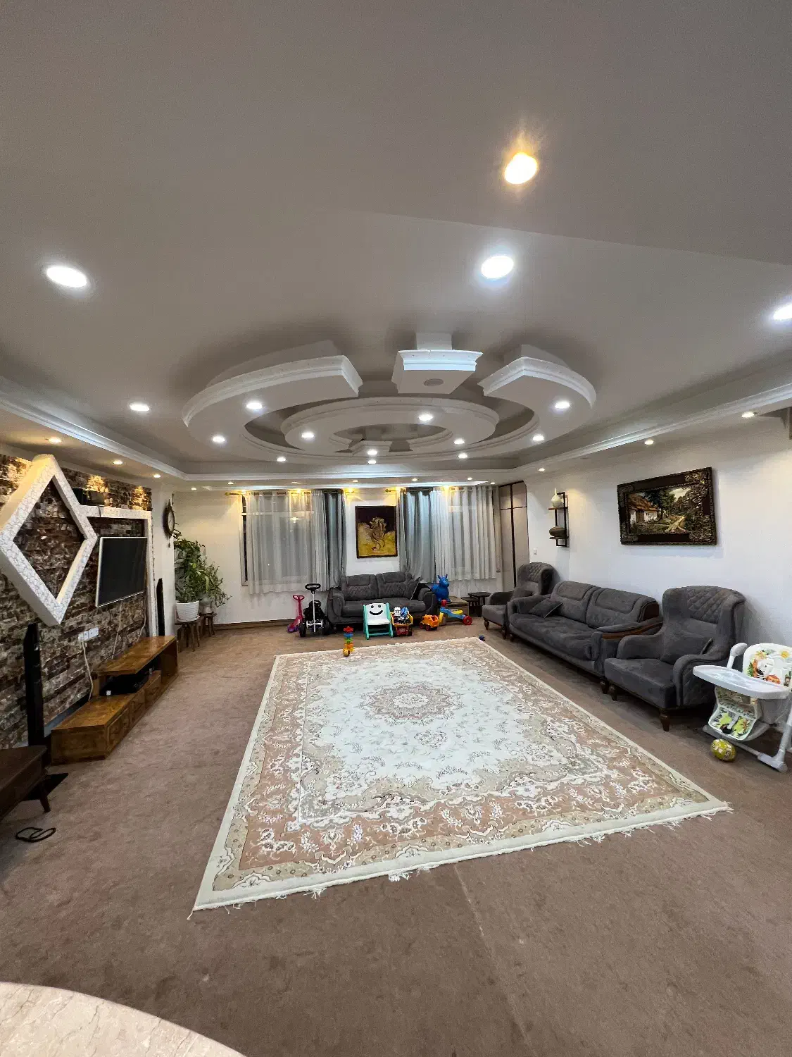 آپارتمان120متری/دوخواب/بربلوار انقلاب/ویو ابدی|فروش آپارتمان|یاسوج, |دیوار