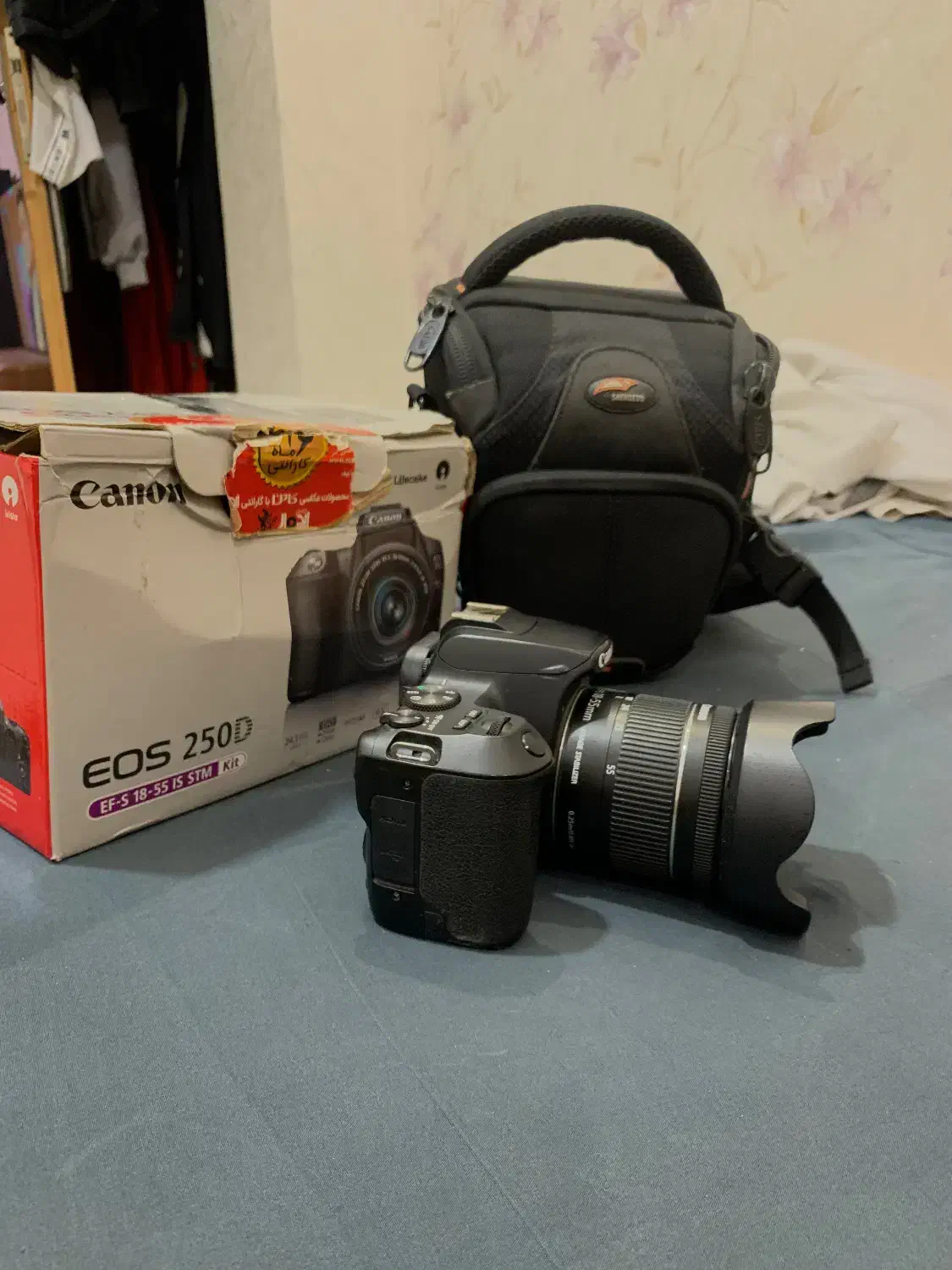 دوربین کانن D250 درحدنو|دوربین عکاسی و فیلم‌برداری|رشت, حمیدیان|دیوار