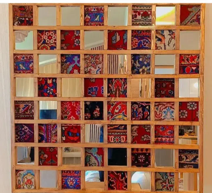 تابلوهای فرش و آینه|تابلو فرش|مشکیندشت, |دیوار