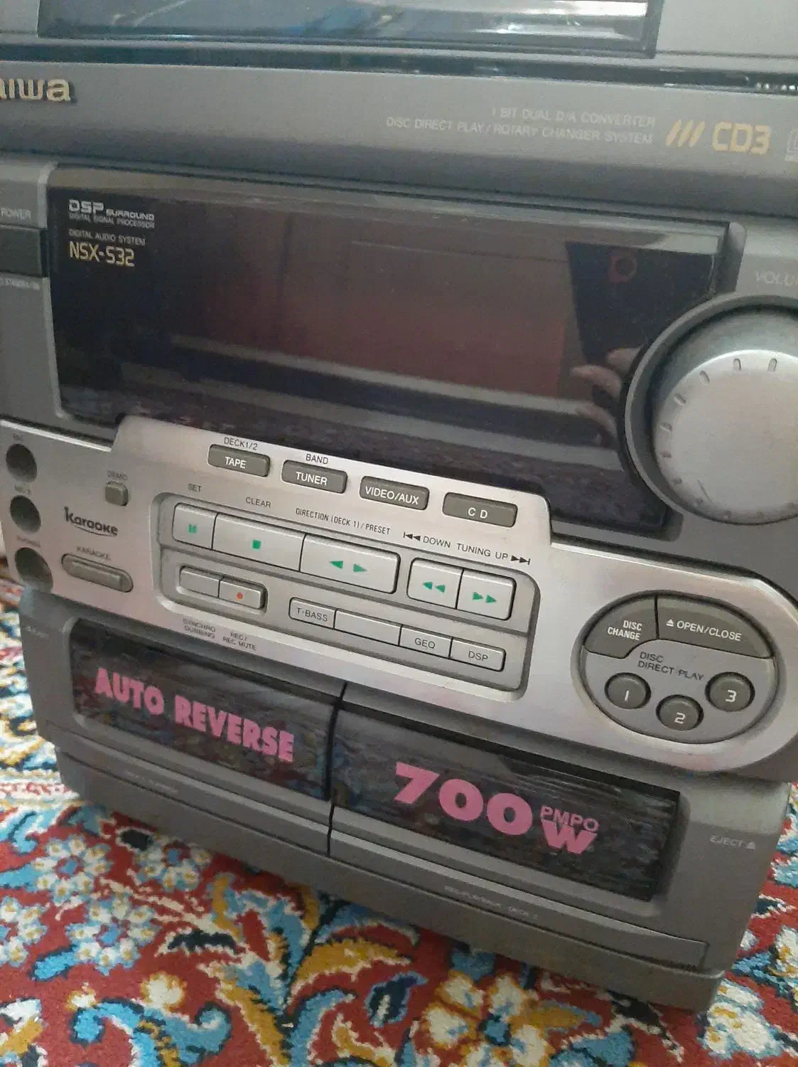 سیستم صوتی آیوا قدیمی و اصل و سالم و در حد نو|سیستم صوتی خانگی|تهران, قناتکوثر|دیوار