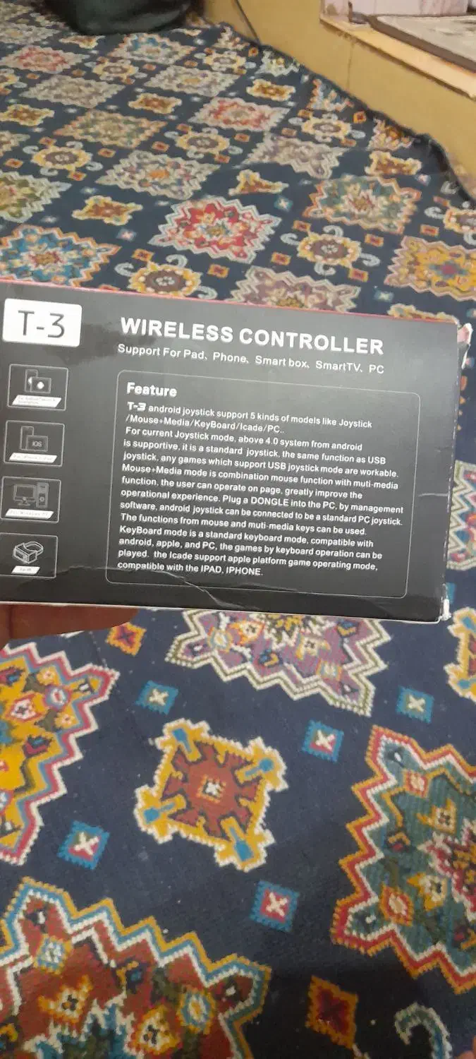 دسته بازی بلوتوث تی تری نو|کنسول، بازی ویدئویی و آنلاین|چغادک, |دیوار