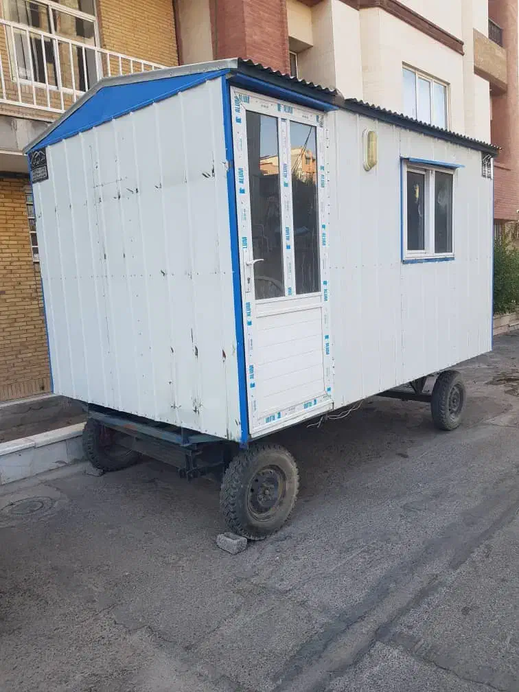 کانکس چرخدار ۲ونیم در۴ نو،ساخت ایرانیان|مصالح و تجهیزات ساختمان|کرمان, |دیوار