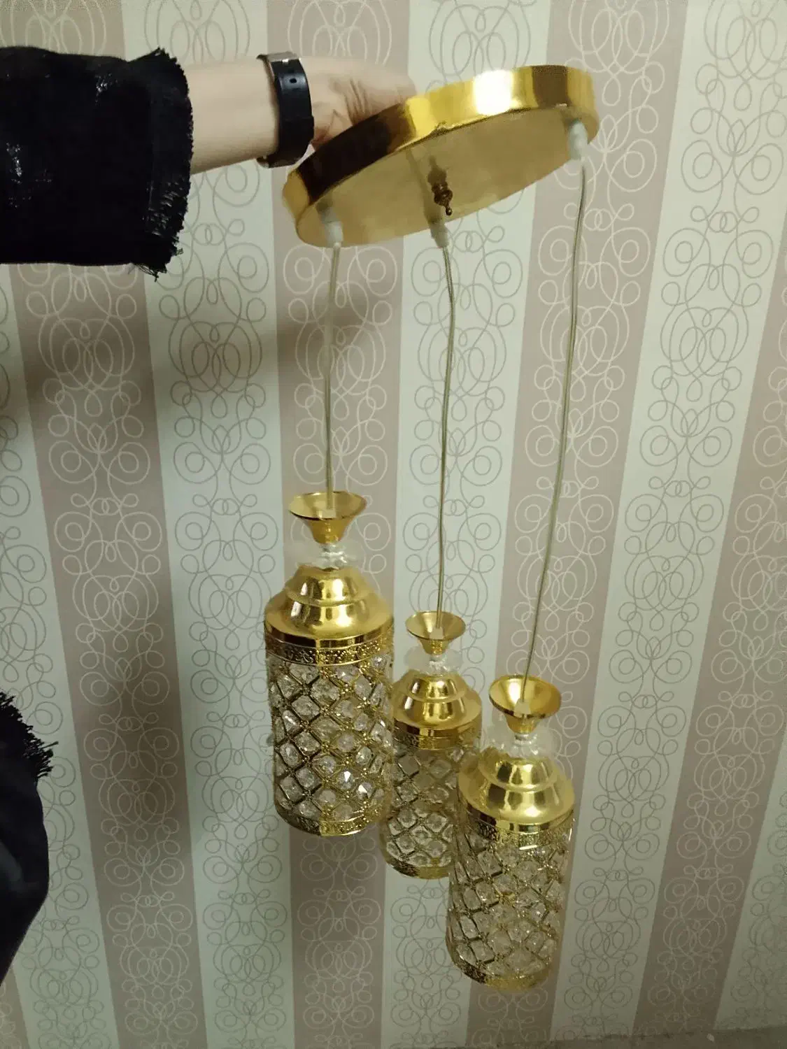 لوسترواباژور شیک|لوستر و چراغ آویز|اردبیل, |دیوار