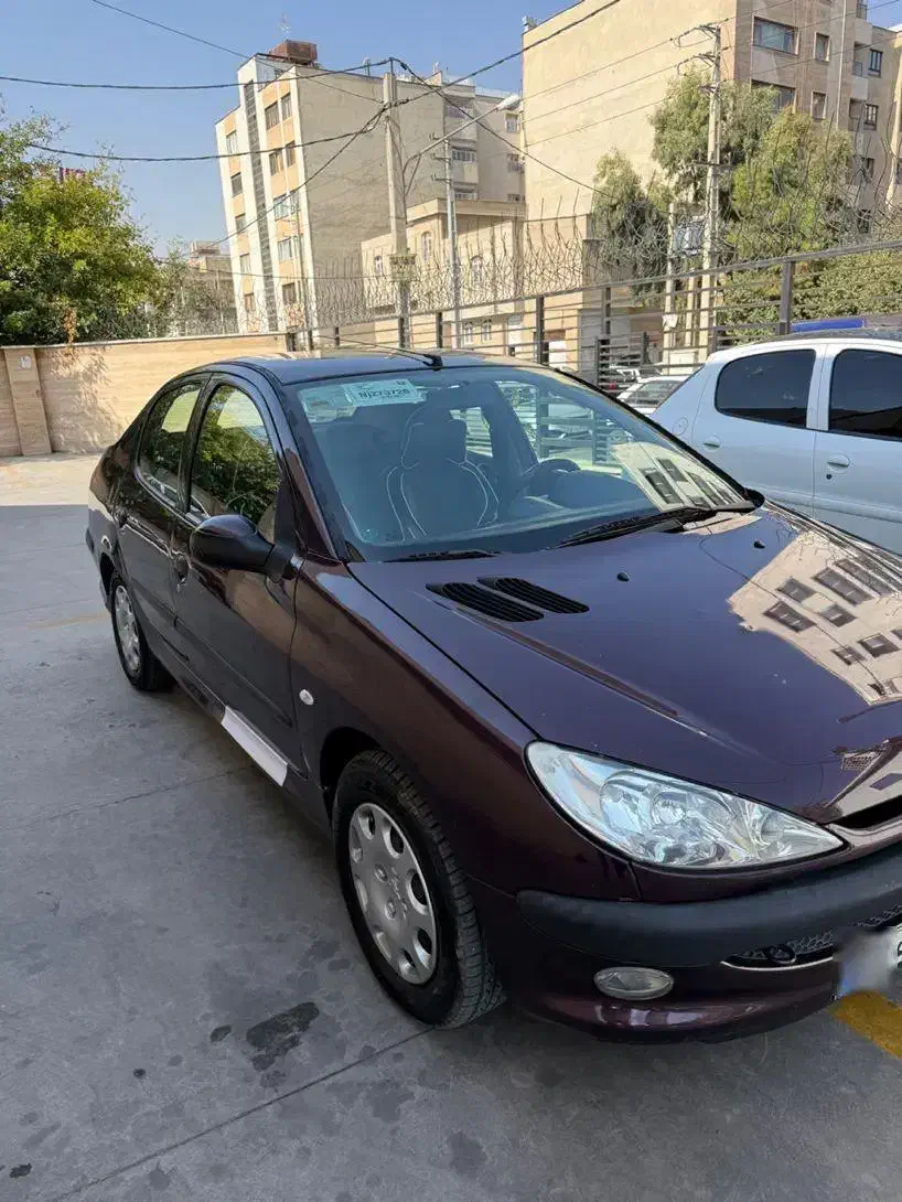 پژو 206صندوقدار v8|خودرو سواری و وانت|شیراز, زرگری|دیوار