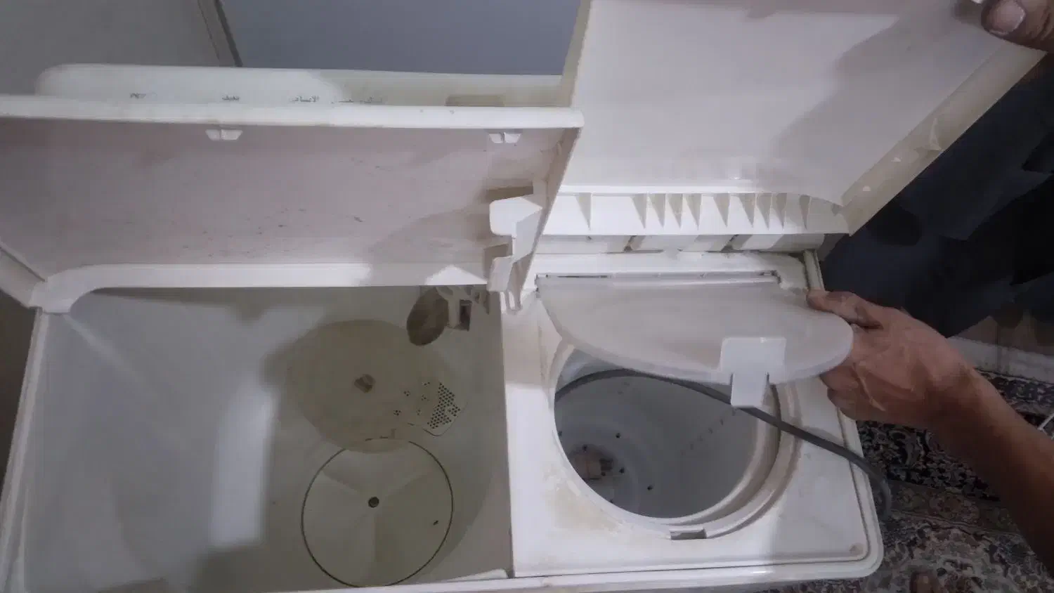 ماشین لباسشویی دوقلو ژاپنی|ماشین لباسشویی و خشککن لباس|مشهد, نوید|دیوار