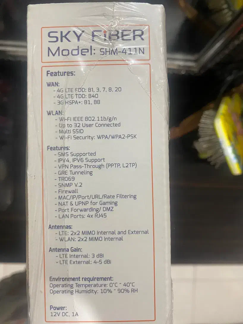 مودم اسکای فایبر شاتل 4G/5G نو آکبند پرسرعت|مودم و تجهیزات شبکه|ری, شهرری|دیوار