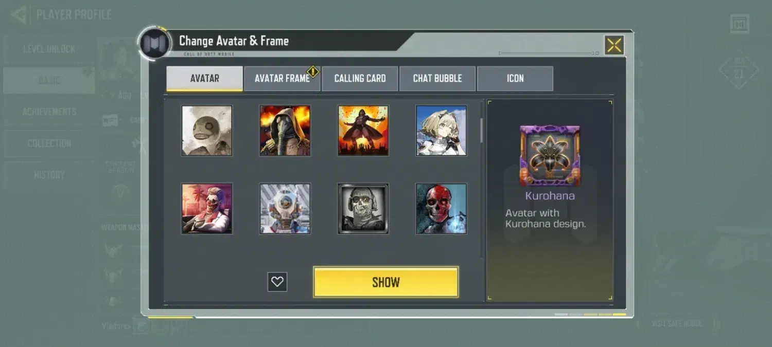 طاق اکانت کالاف|کنسول، بازی ویدئویی و آنلاین|دیشموک, |دیوار