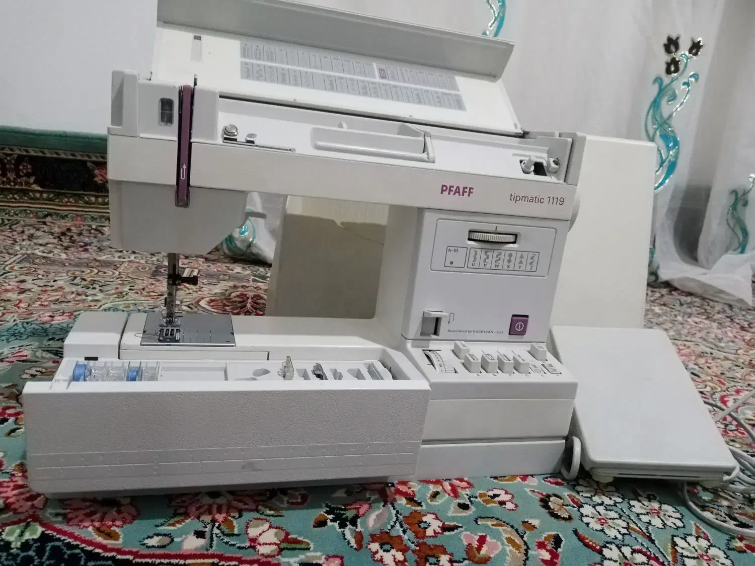 چرخ خیاطی صفرصفر، 45طرح دوخت  نیولایف کاچیران|چرخ خیاطی و ریسندگی|رفسنجان, |دیوار