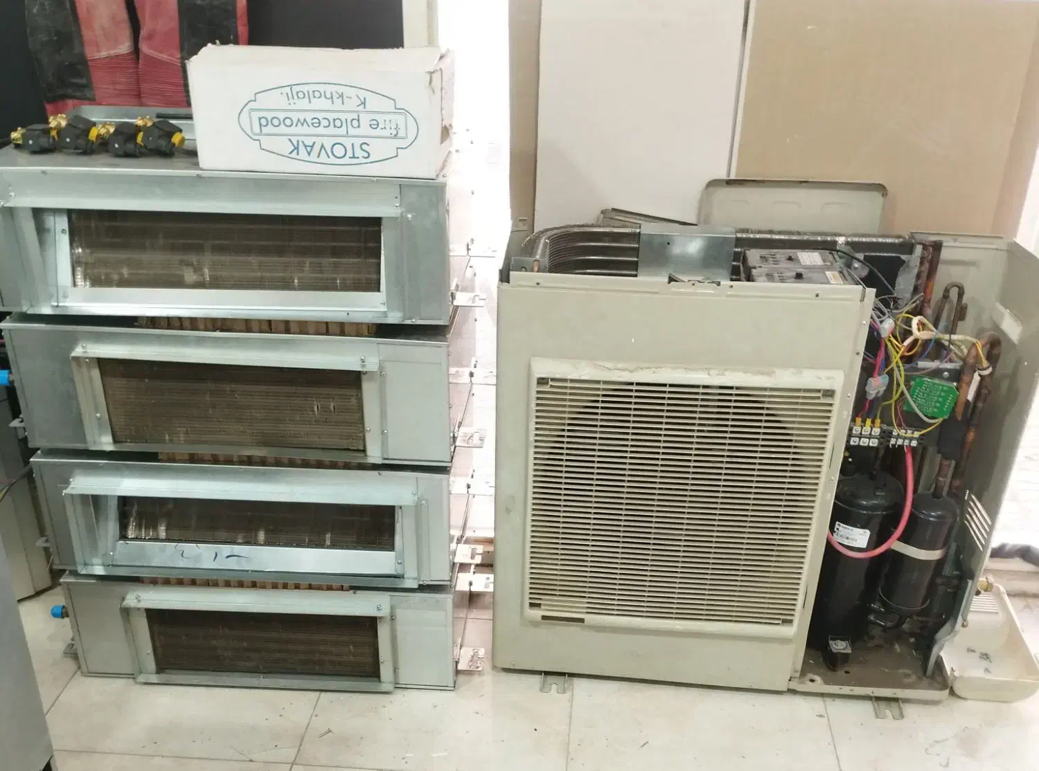 کولر اینورتر VRF داکت 36هزارDV|کولر گازی و فنکوئل|کرج, شهرک کیوانیه(معراج)|دیوار