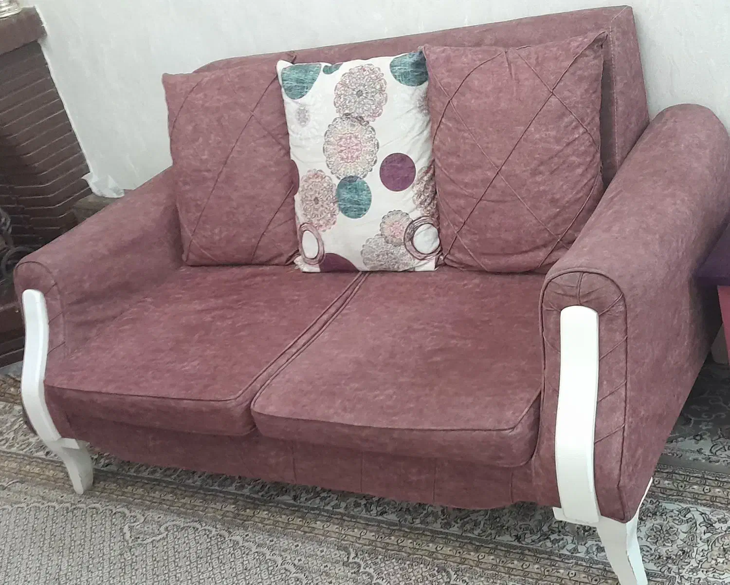 راحتی نیم ست...۵ نفره|مبلمان خانگی و میز عسلی|تهران, هلال احمر|دیوار