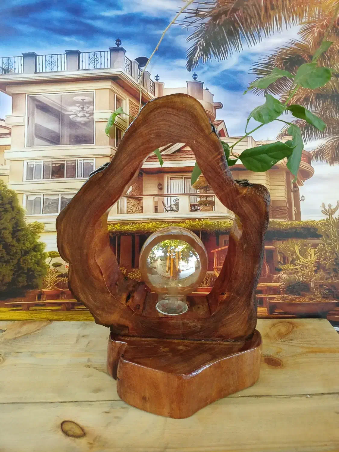 آباژور چوبی|چراغ خواب و آباژور|اهواز, زرگان|دیوار