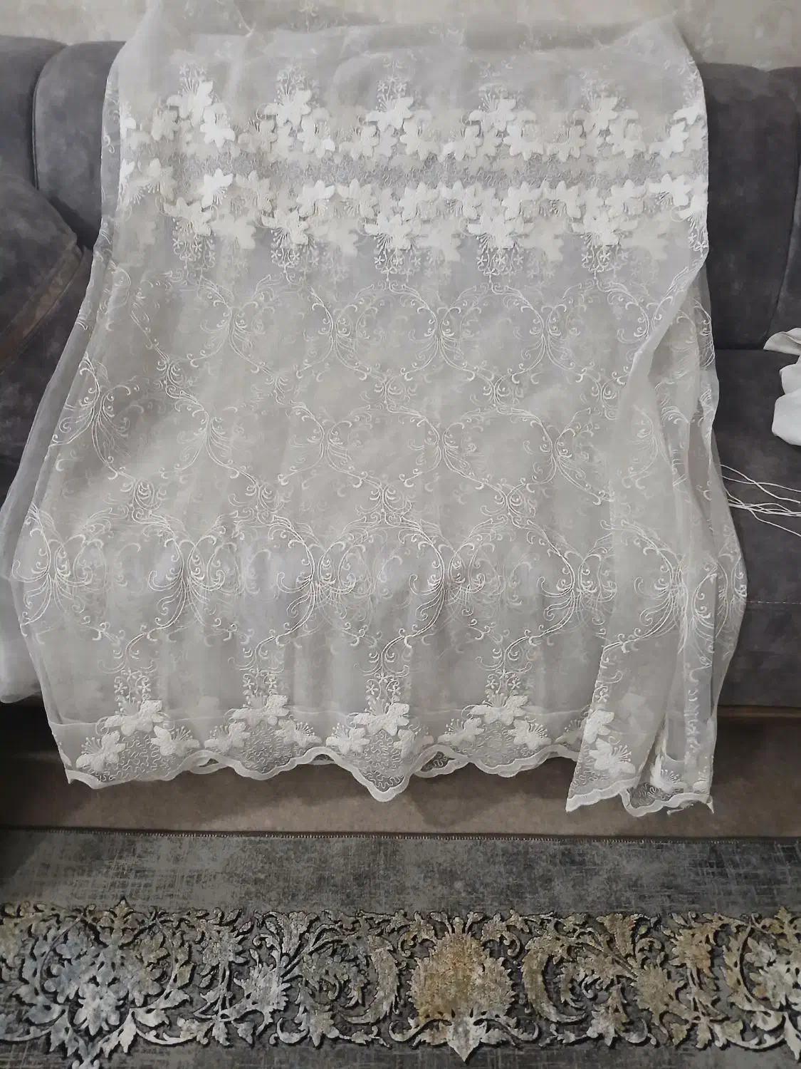 دوتاپرده جدید|پرده، رانر، رومیزی|امیدیه, |دیوار