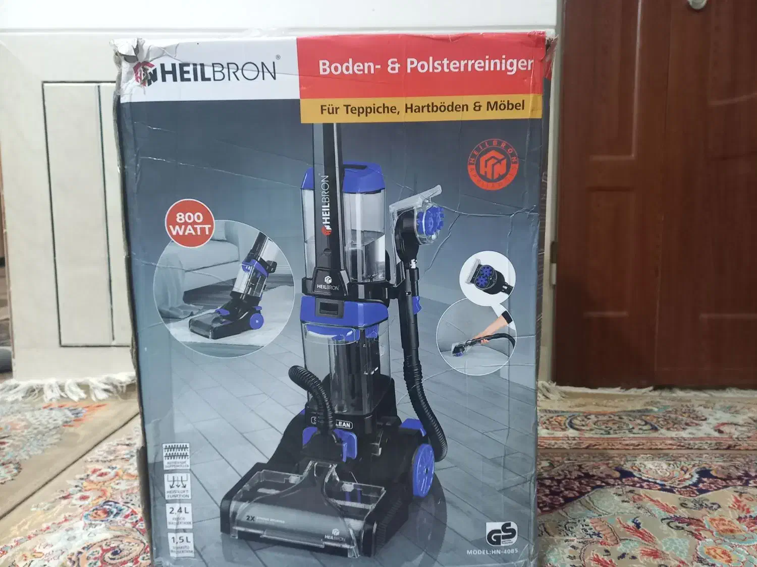 یک دستگاه ماشین فرش شور|جاروبرقی، جارو شارژی، بخارشو|خرم بید, |دیوار