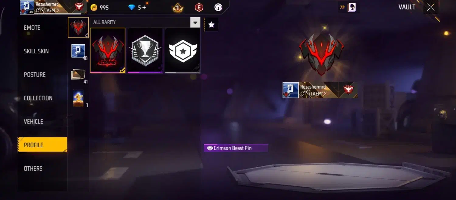 اکانت فیری فایر|کنسول، بازی ویدئویی و آنلاین|مسجد سلیمان, |دیوار