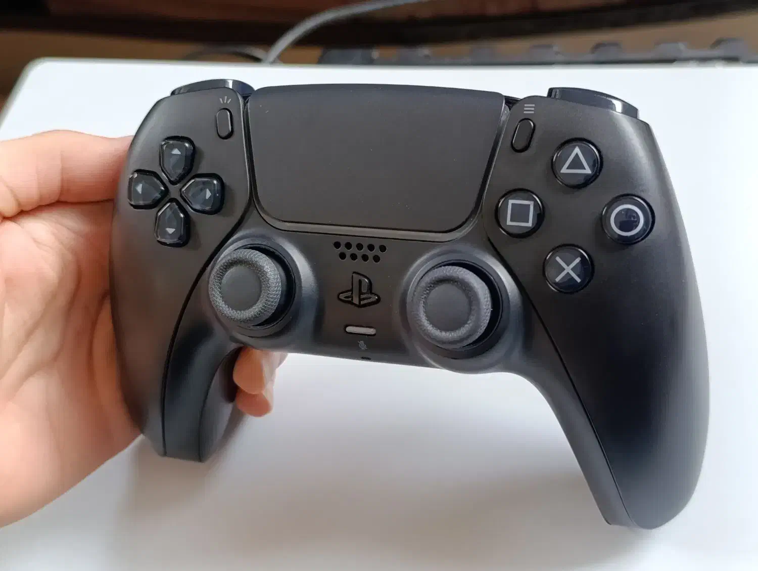 دسته PS5 دوال سنس اورجینال مشکی|کنسول، بازی ویدئویی و آنلاین|اطاقور, |دیوار