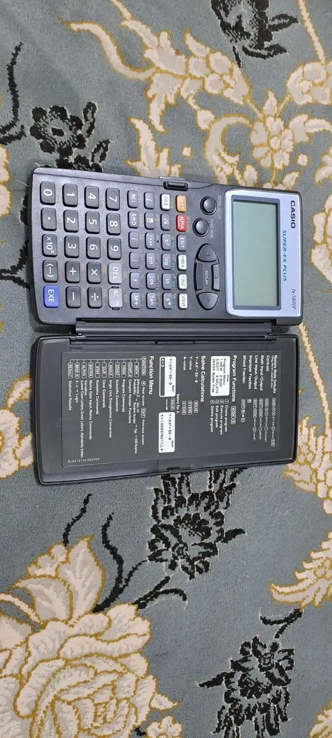 ماشین حساب مهندسی کاسیو ۵۸۰۰fx|لوازم التحریر|اصفهان, جوزدان الیادران|دیوار
