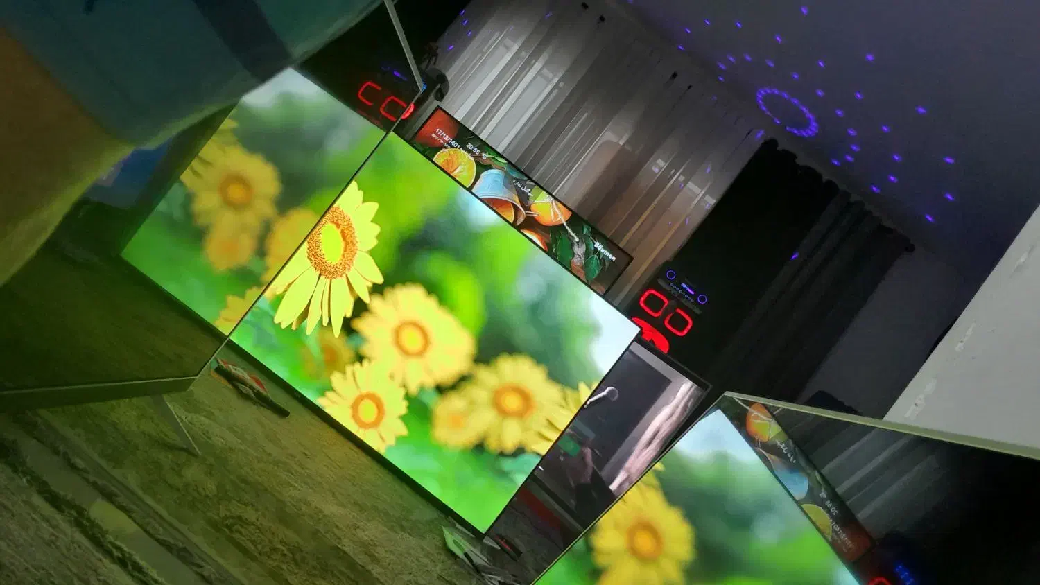 تی وی اسمارت فورکی سامسونگ ۵۰ اینج تا۶۰ اینج|تلویزیون و پروژکتور|پرند, فاز ۶|دیوار