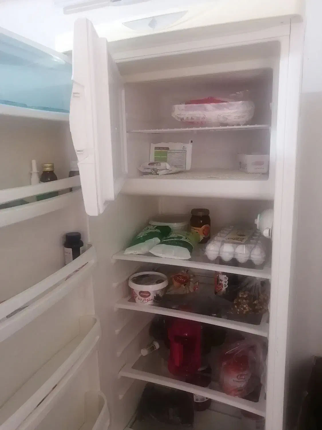 یخچال سفید مدل پارس. سالم|یخچال و فریزر|خمینی‌شهر, |دیوار