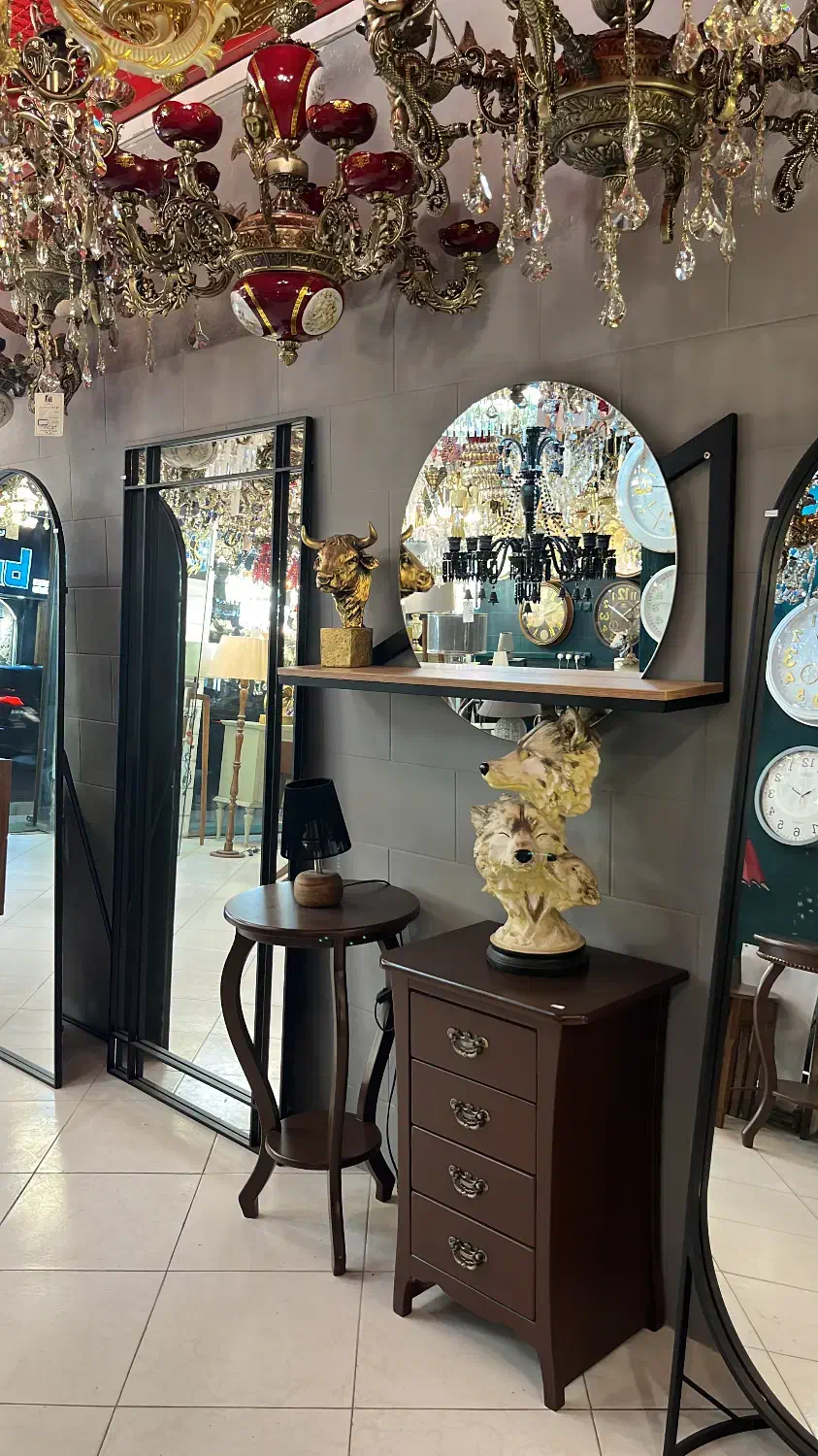 آیینه قدی|آینه|کرمان, |دیوار