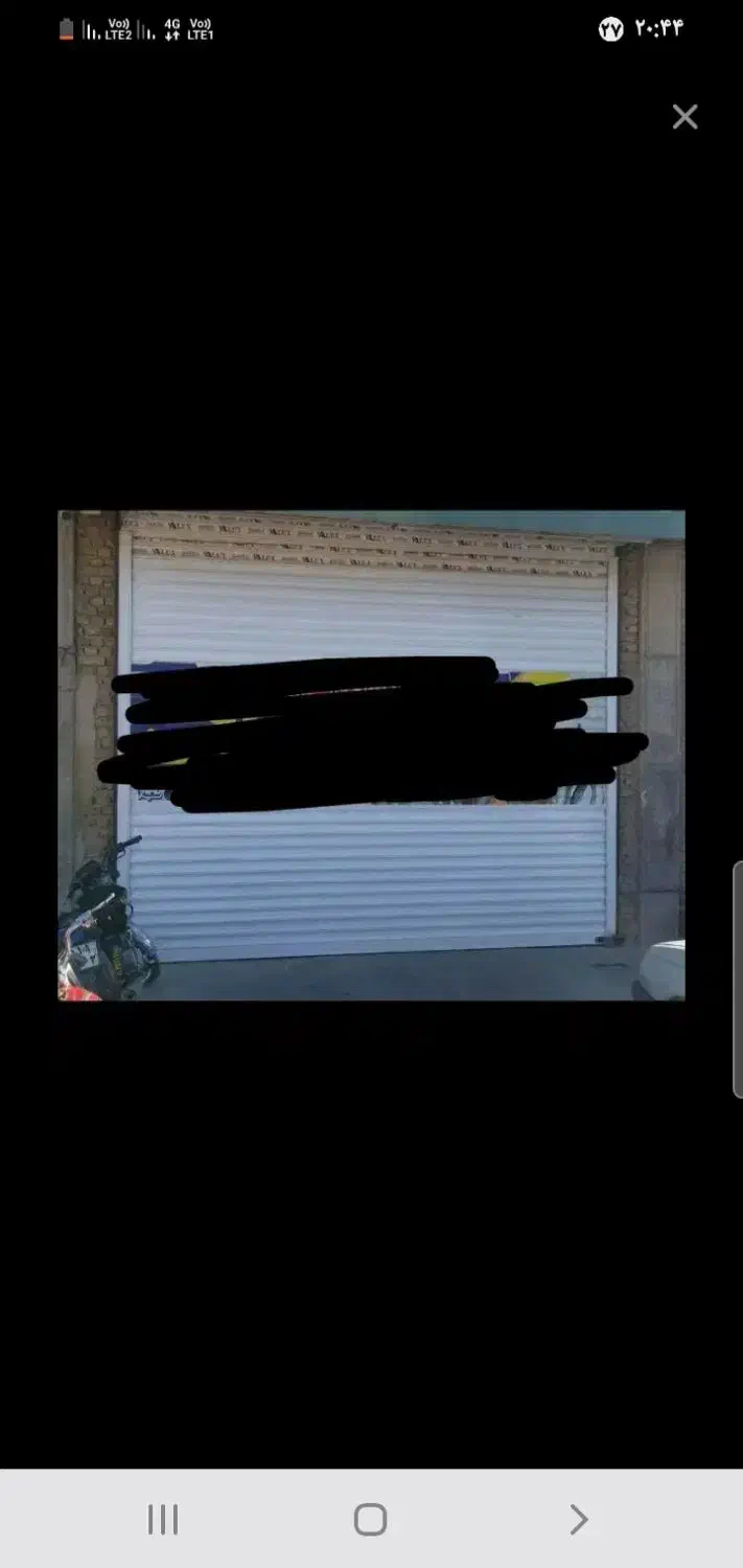 درب کرکره برقی کارکرده|مصالح و تجهیزات ساختمان|دهلران, |دیوار