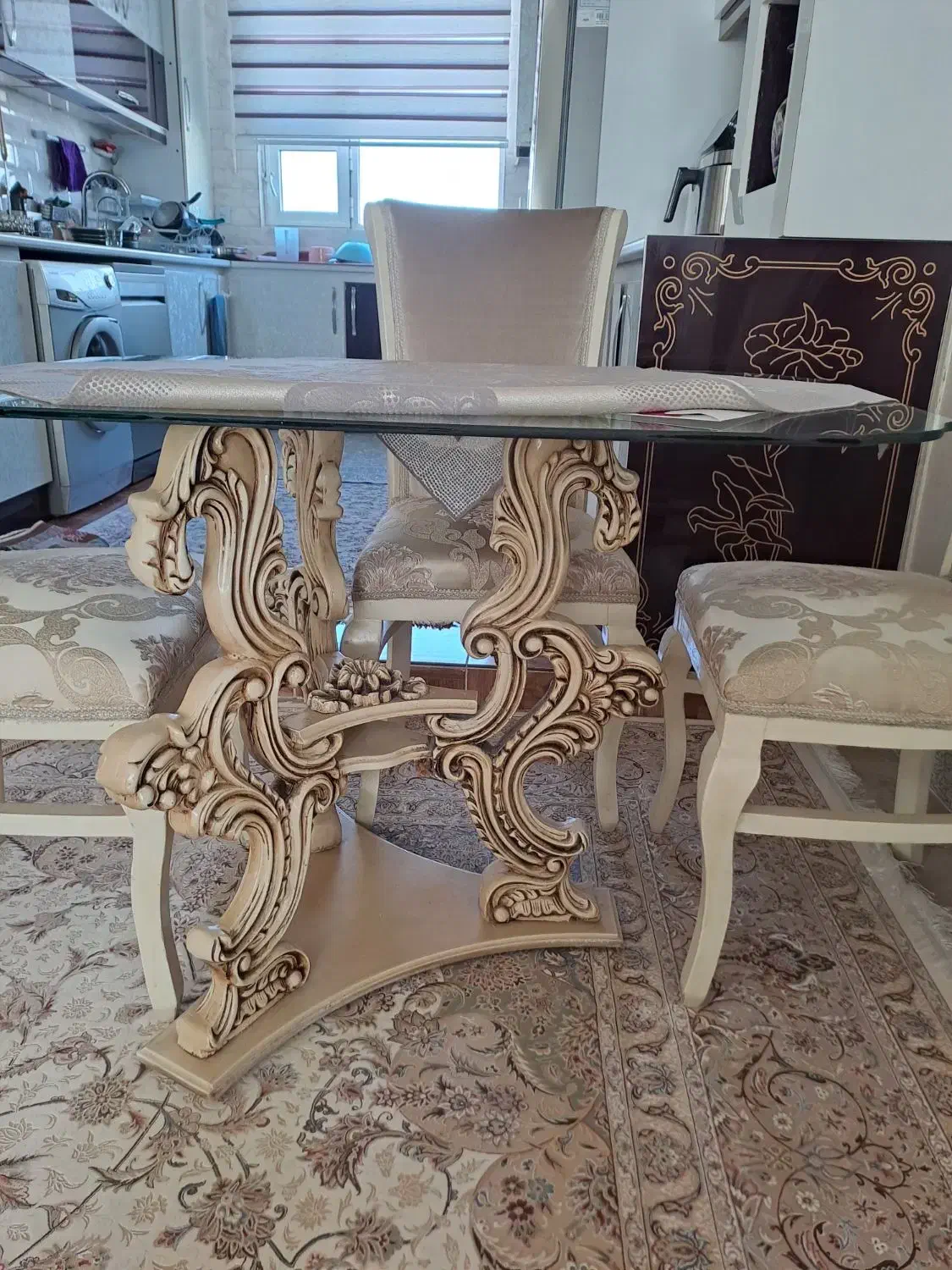 میز غذا خوری|میز و صندلی غذاخوری|اردبیل, |دیوار