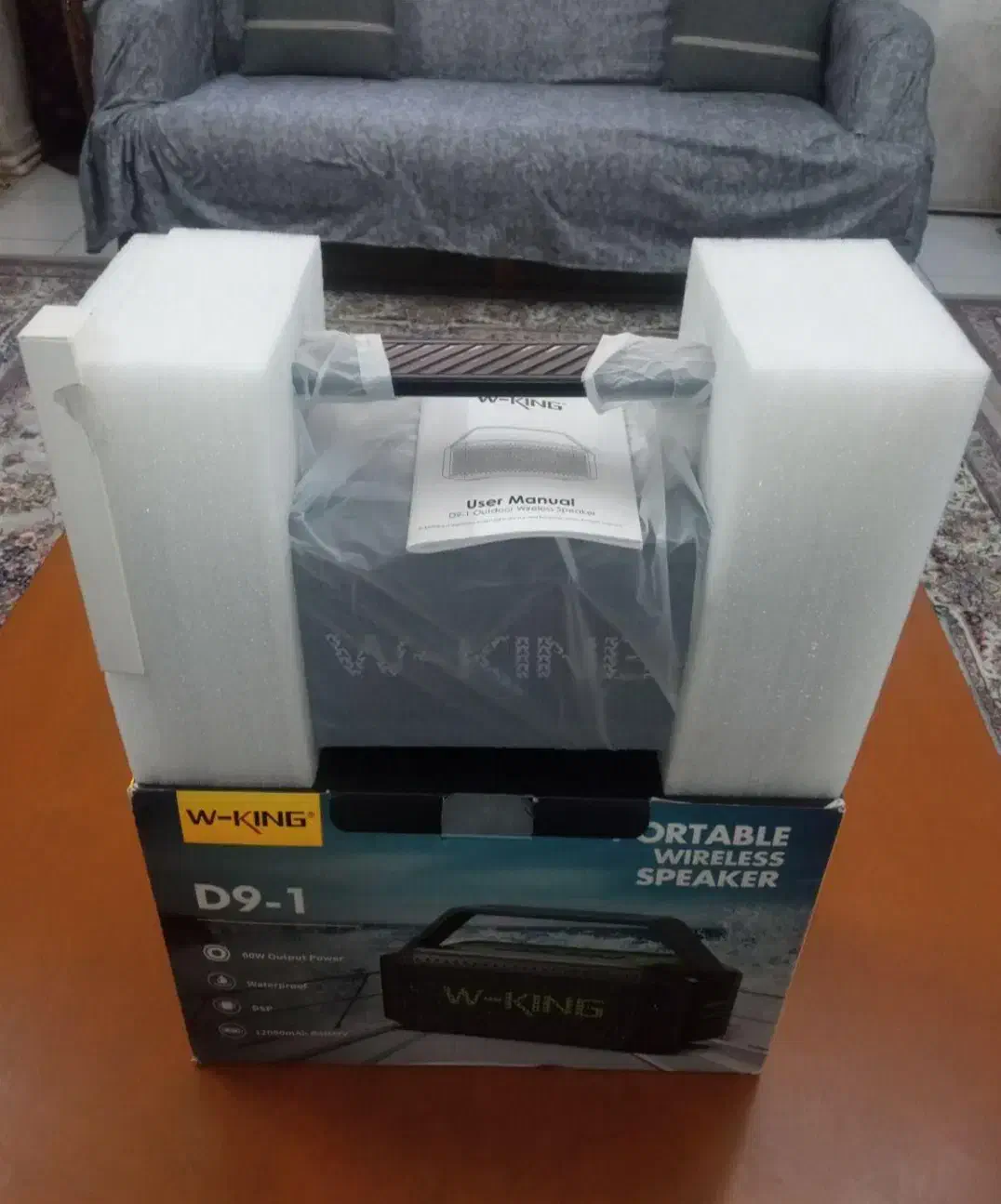 اسپیکربلوتوثی دبلیوکینگ مدلD9|پخشکننده همراه|تهران, وردآورد|دیوار