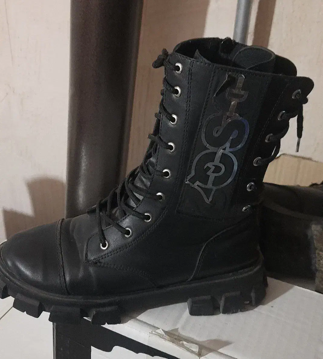 بوت چرمی دخترانه|کیف، کفش، کمربند|سلماس, |دیوار