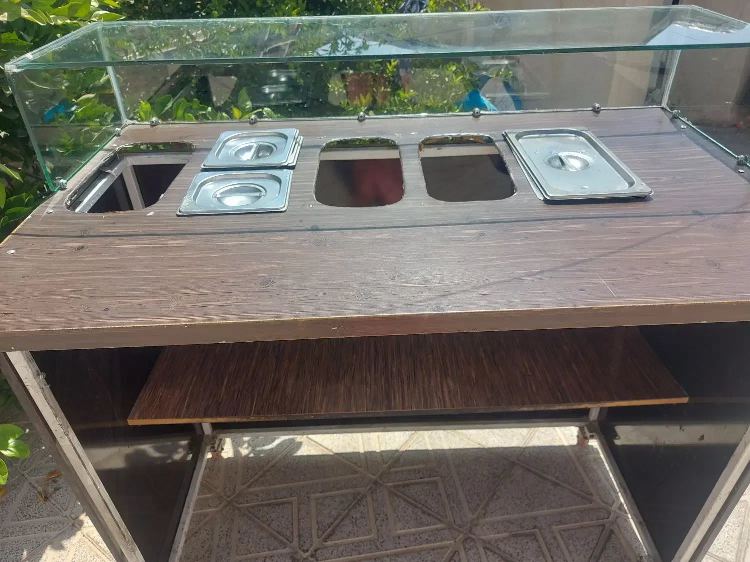 میز کار فست فود وفلافلی|کافی‌شاپ و رستوران|فیروزآباد (فارس), |دیوار