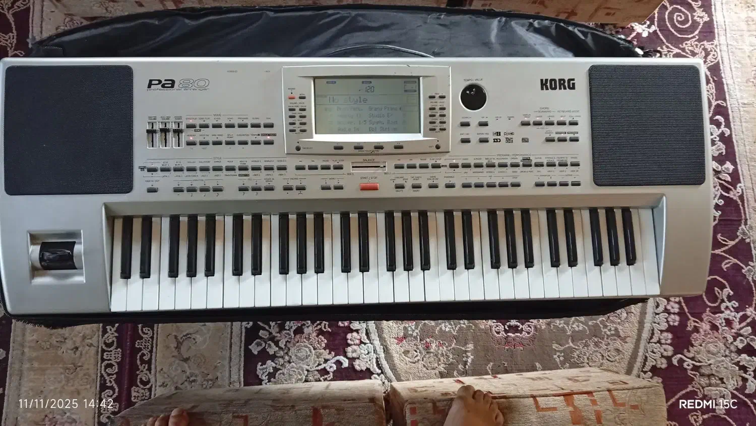 ارگpa80|پیانو، کیبورد، آکاردئون|سنگر, |دیوار