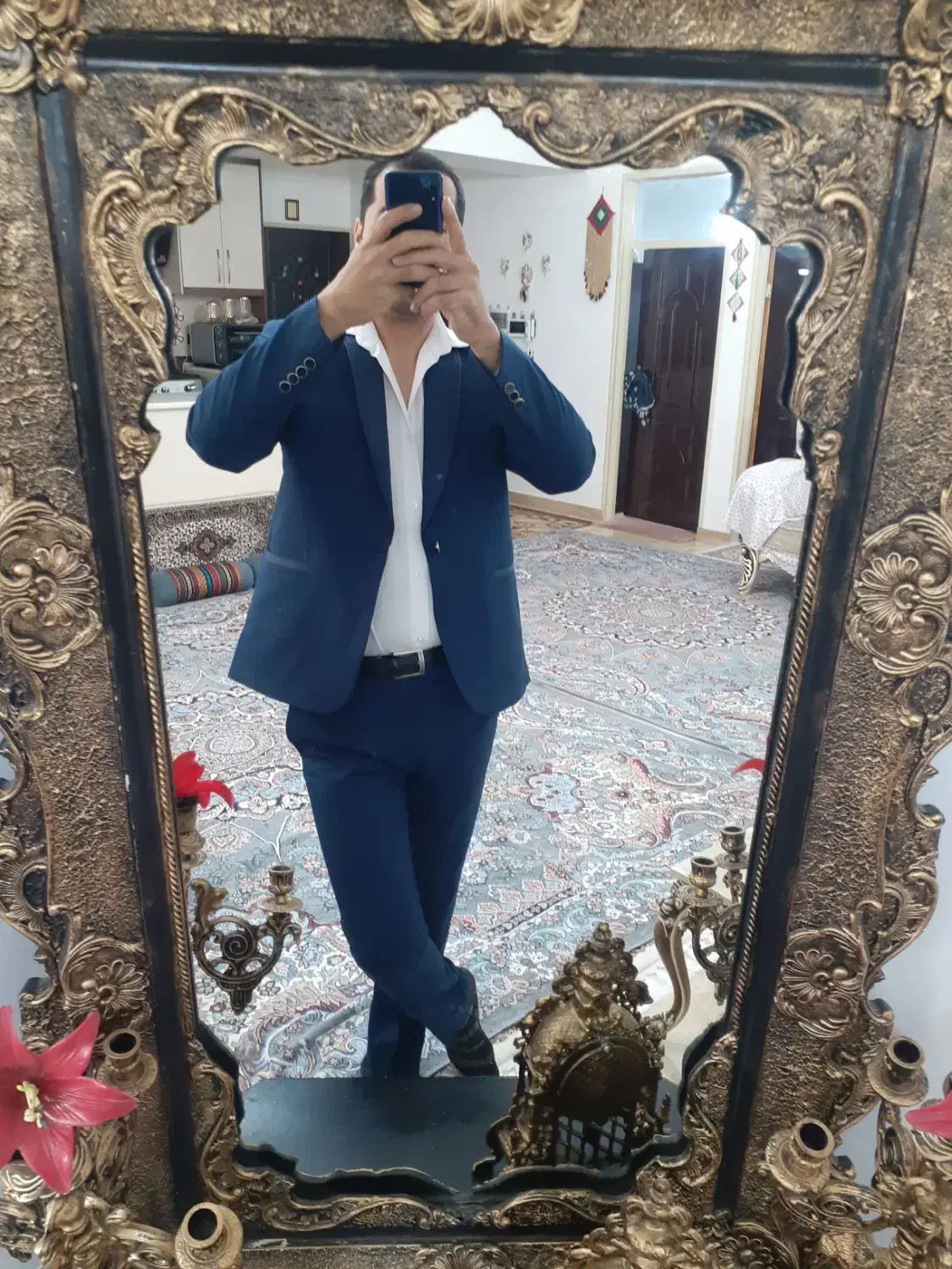 دو دیست کت و شلوار اسپرت و مجلسی در حد نو|لباس|وحیدیه, |دیوار