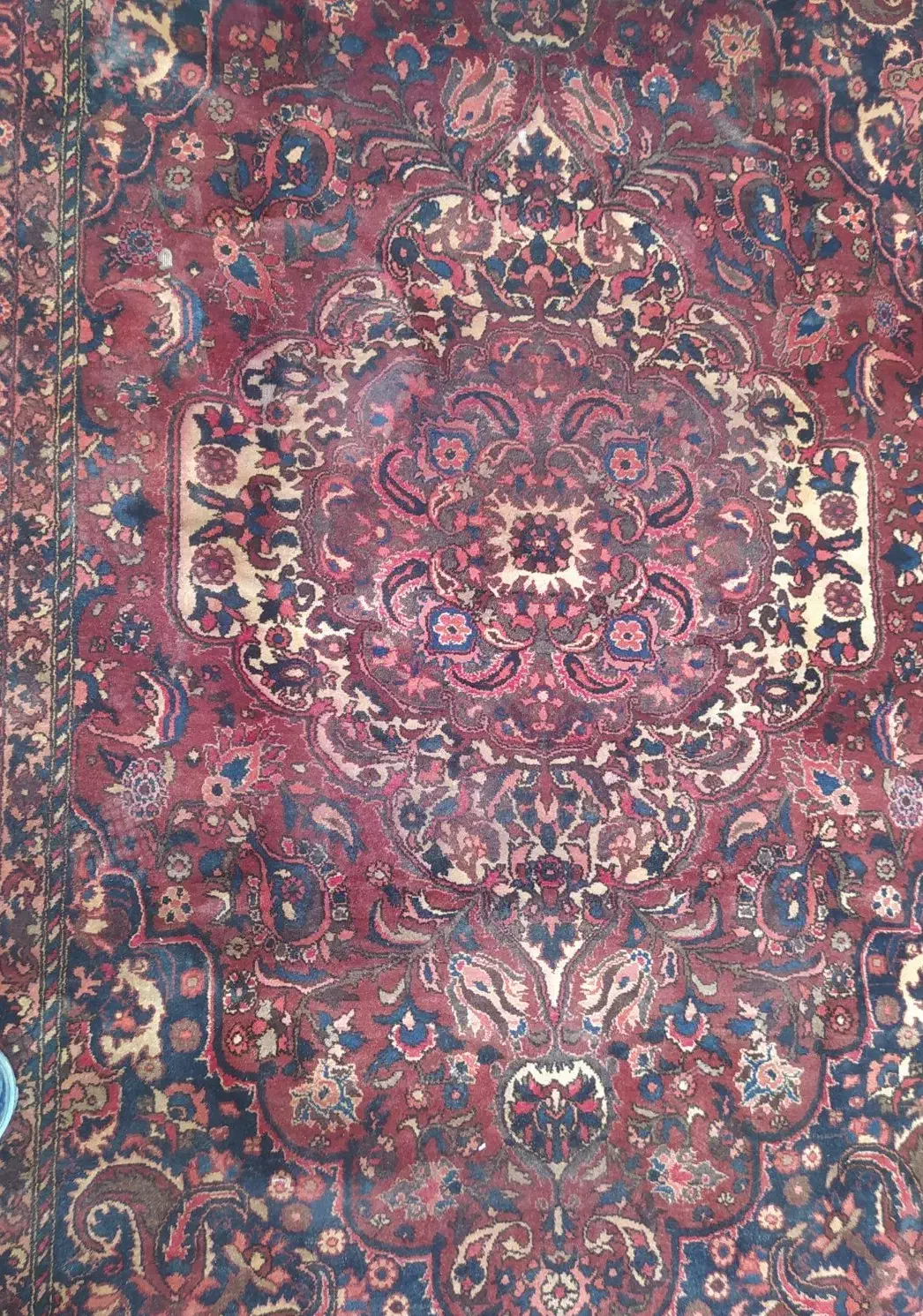 قالی 9متری دست بافت|فرش|اصفهان, فردوان|دیوار