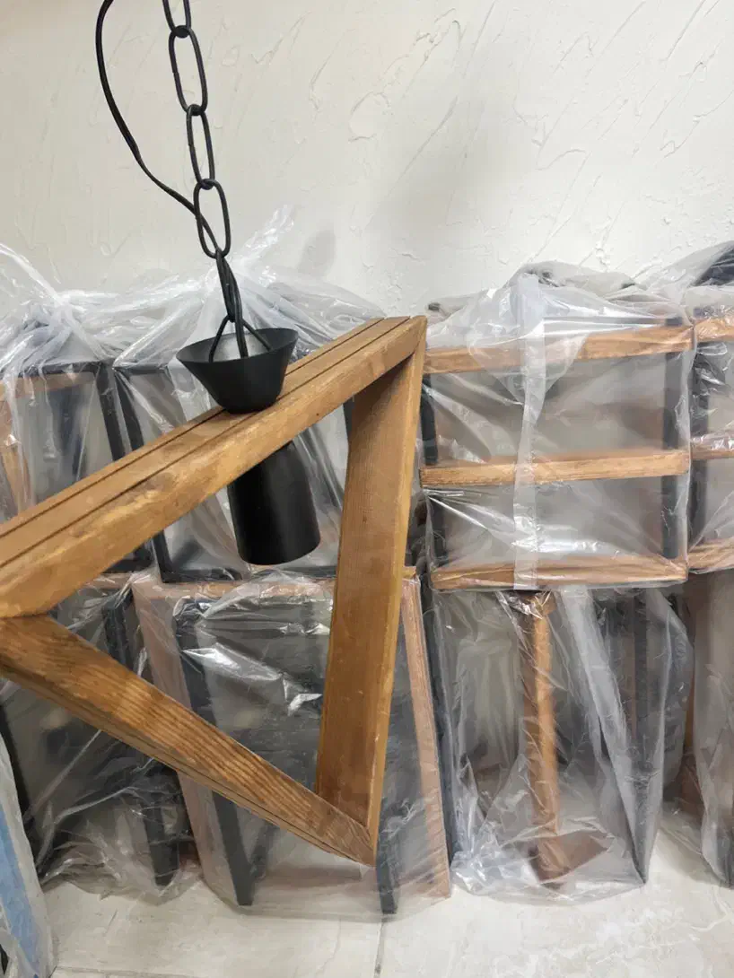 لوستر های چوبی|لوستر و چراغ آویز|قم, حنیف نژاد|دیوار