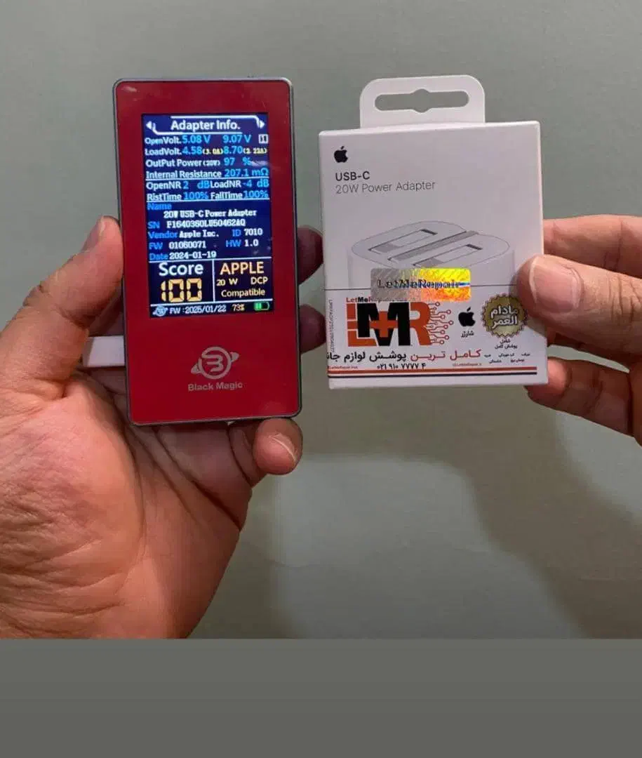 آداپتور 20w ۲۰وات آیفون اصلی شارژر آیفون|لوازم جانبی موبایل و تبلت|مشهد, ایثارگران|دیوار