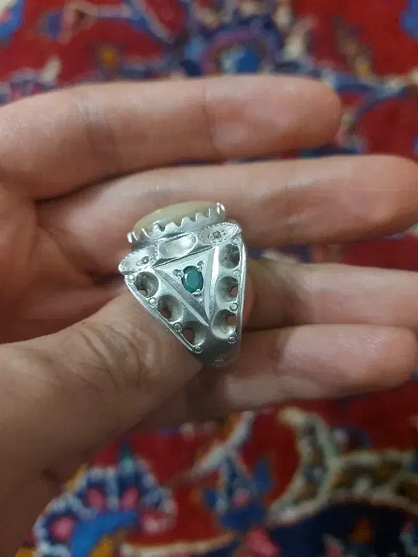 انگشتر اوپال دستساز استاد جراح|جواهرات|تهران, هاشمآباد|دیوار