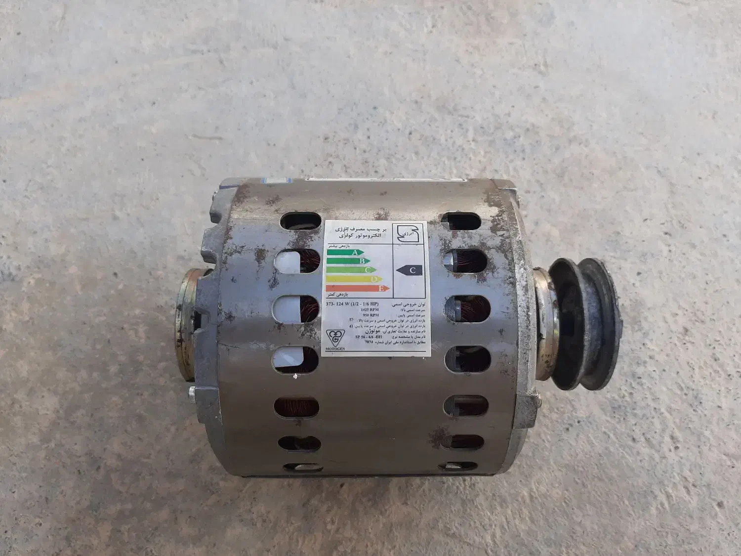 موتور کولر آبی ۱/۲ موتوژن در حد نو|کولر آبی|گرگان, |دیوار