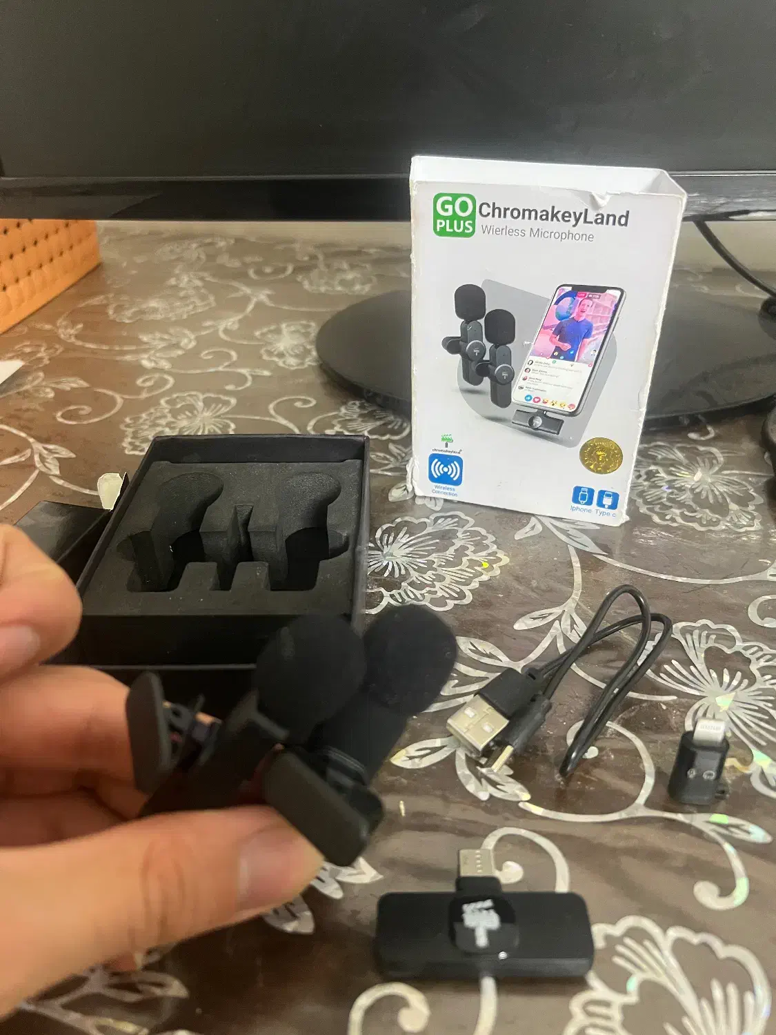 میکروفون یقه ای مخصوص تولید محتوا|لوازم جانبی موبایل و تبلت|اصفهان, ملاصدرا|دیوار