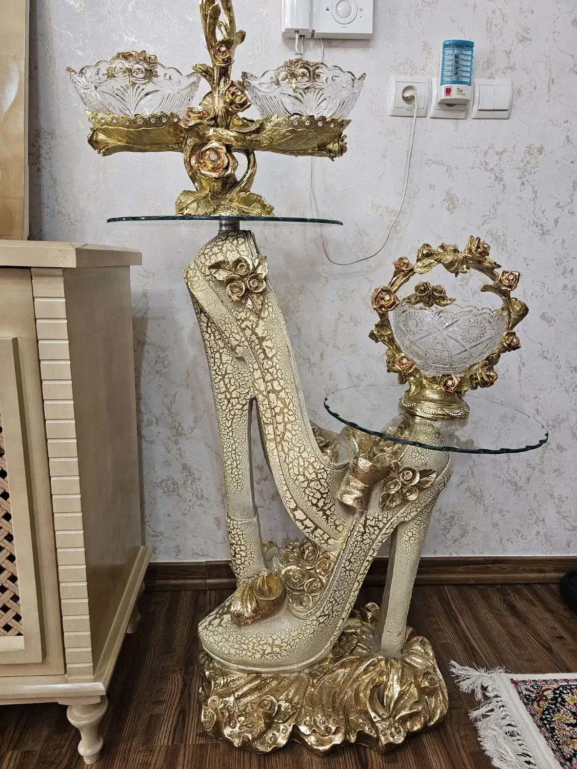 میز تلفن ودکوری مدل کفش|میز تلفن|آستارا, |دیوار